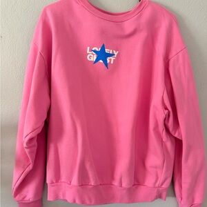 Lonely Ghost Pink Sweatshirt